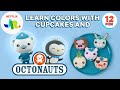 Diy octonauts cupcakes learn shapes  colors  netflix jr