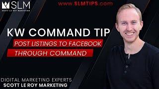 Learn how simple it is to use the campaign tool post listings from
your command site facebook business page with scott le roy of mark...