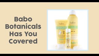 Babo Botanicals Clear Zinc Sunscreen