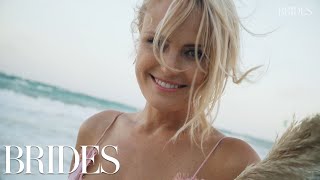 Inside Malin Akerman’s Boho Beach Wedding | Brides