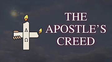 The Apostle's Creed. " I believe in God, the Father Almighty. Creator of heaven and Earth." Catholic