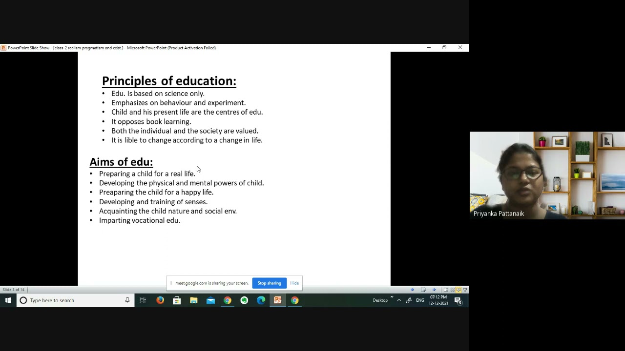 OES SCHOOL BRANCH THEORY CLASS-L1