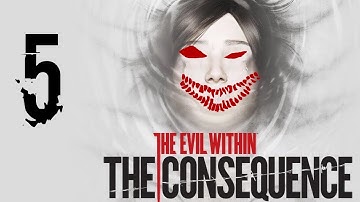 The Evil Withing: The Consequence Part 5 |  Lobby from hell and hanging beef.