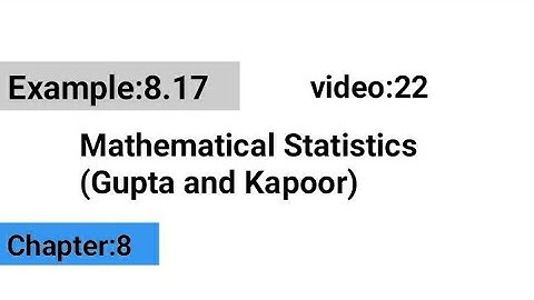 Example:8.17 || Binomial Distribution || Gupta and kapoor