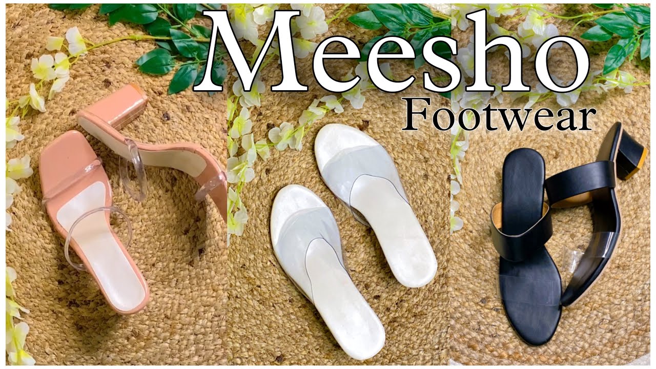 MEESHO Trendy FOOTWEAR Haul Under 300 Meesho Transparent Heels meesho-trendy-footwear-haul-under-300-meesho-transparent-heels