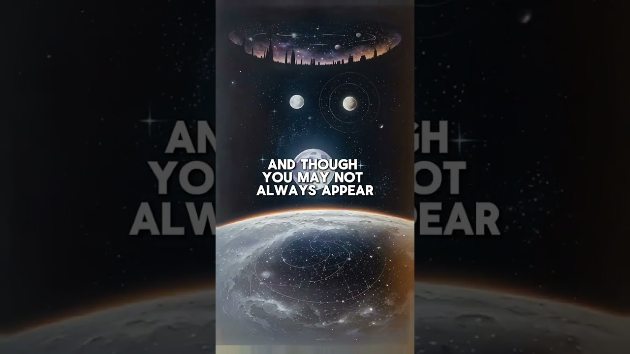 You are just like the moon, seen often in varying phases of light and dark.