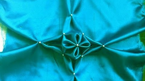 Canadian smocking fabric origami