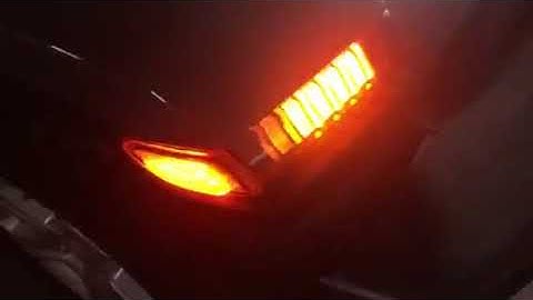 2018 Jeep Wrangler JL Led Daytime Running Lights with Sequential Turn Signals