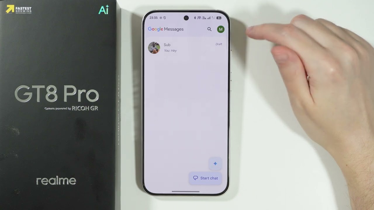 Realme GT 8 Pro: How to Turn ON/OFF RCS Chats
