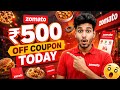 🔥 Zomato Coupon Code Today 🍔💸 ₹500 OFF Deals | Latest Zomato Offers & Hidden Discounts 2026 🚀