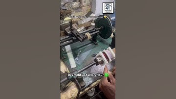 Dj amplifier factory🤑 #factorytour #transformers #djspeaker #factoryvlogs #shorts #youtubeshorts