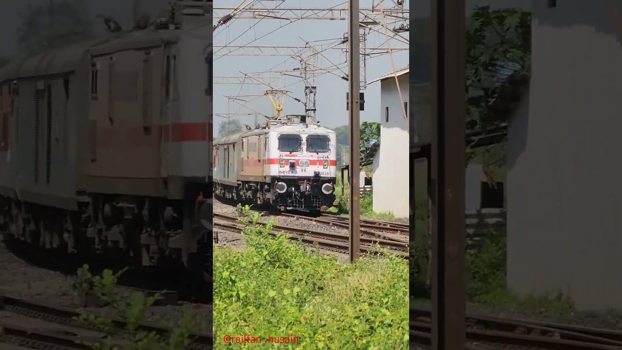 22655 - Ernakulam - Hazrat Nizamuddin SF Express With RPM WAP7 skip Dahod With Superb Honking 🔥🔥