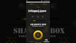 WHITE NOISE | Shadows Box Paranormal Spiritbox App #haunted #EVP screenshot 1