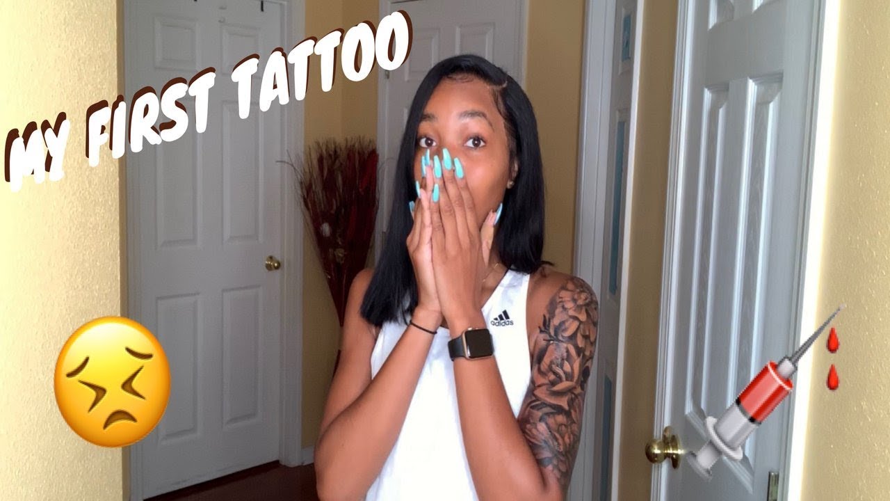 GETTING MY FIRST TATTOO 😯💉