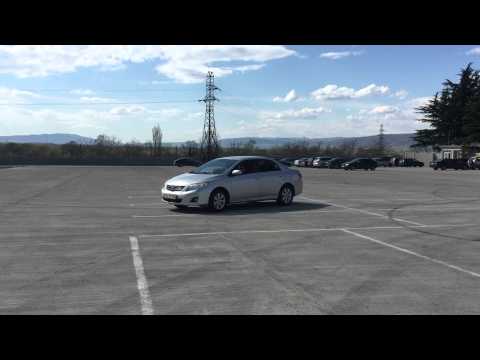 მარიამი სწავლობს მანქანის ტარებას 18.04.2015