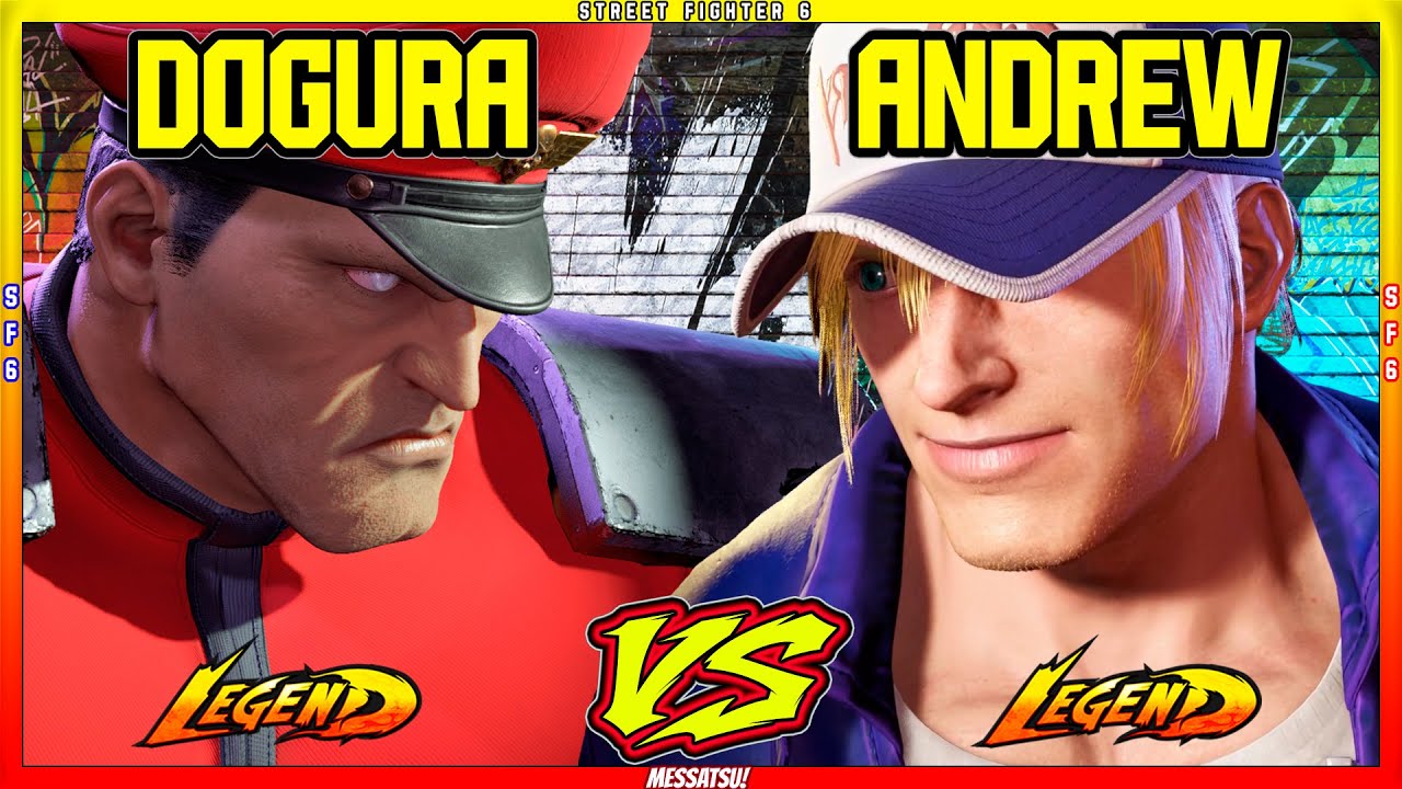 SF6 Dogura (M.Bison) VS Andrew (Terry)💥Messatsu💥