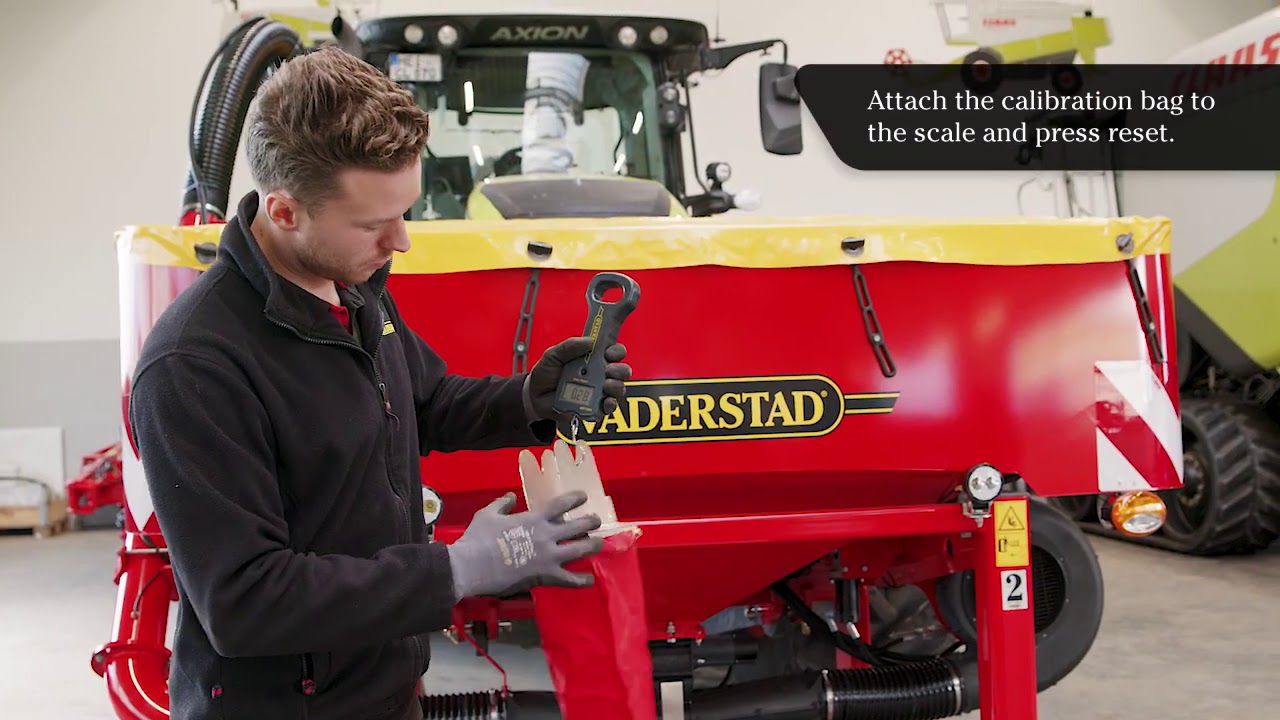 QuickStart - Calibration - Väderstad FH 2200