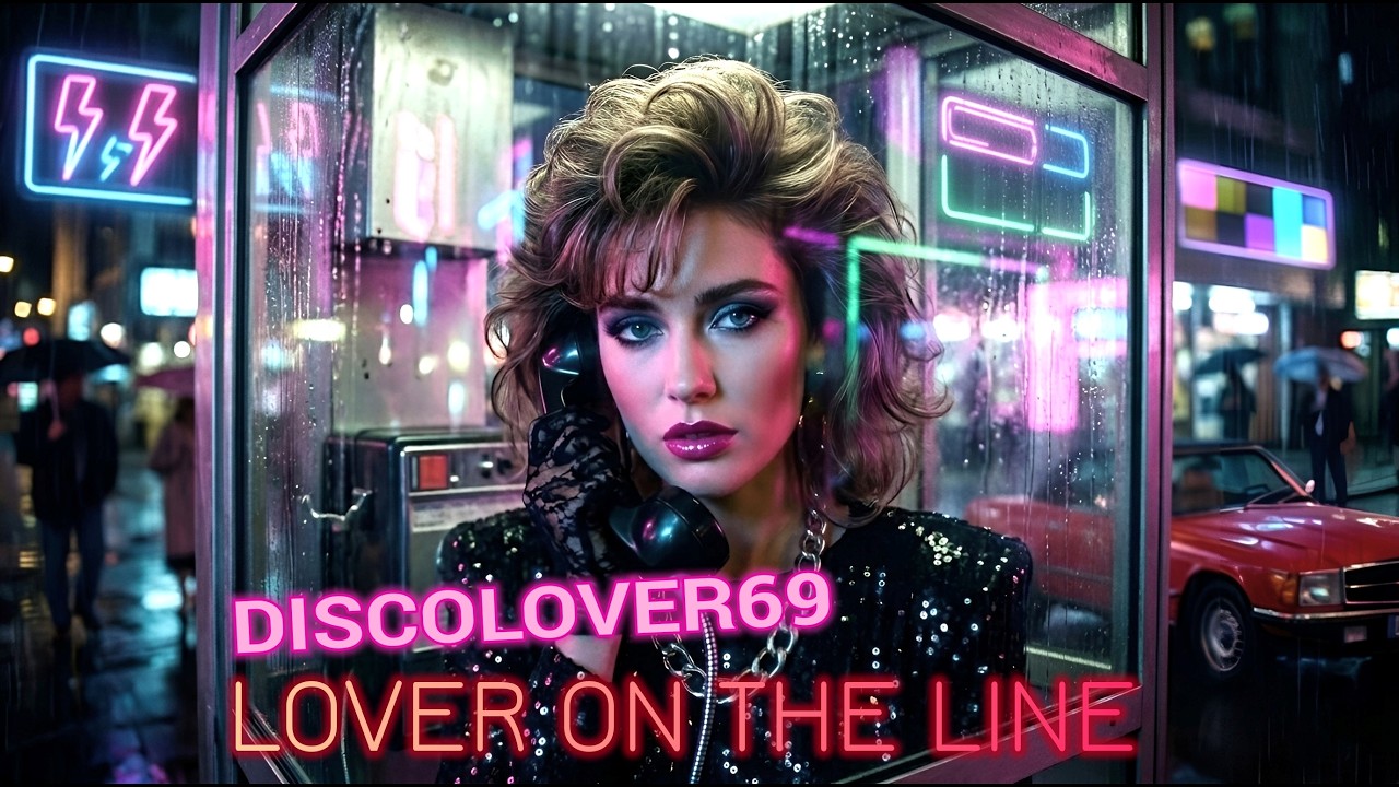 DiscoLover69 - Lover On The Line (Official Music Video) // 1985