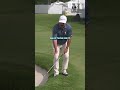 Johnson Wagner attempted Hideki's tricky one-handed chip 😅 #shorts #golf #pgatour