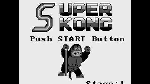 Super Kong USA, Europe FROM Watara SuperVision HYPERSPIN NOT MINE VIDEOS