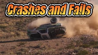😱TROPHY-TRUCK CRASHES AND FAILS😱