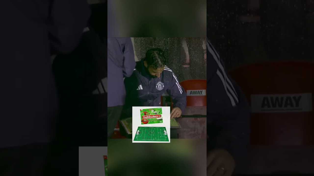Ruben Amorim Subbuteo Tactic Board 