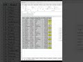 how to calculate sum of highlighted entries in Excel #excel