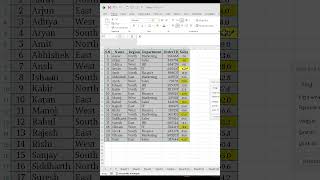 how to calculate sum of highlighted entries in Excel #excel