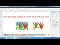 HOW TO IMAGE CUTTING IN COREL DRAW WITH PEN TOOL