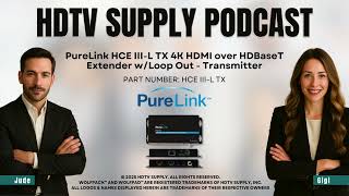 PureLink HCE III-L TX 4K HDMI over HDBaseT Extender w/Loop Out - Transmitter