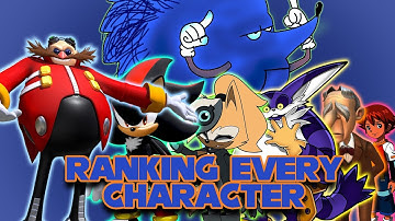 Ranking Every Sonic Character
