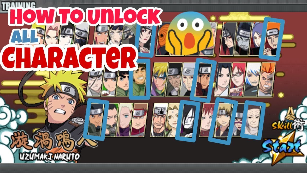 Cara Membuka Semua Character Di Naruto Senki Youtubecomment6 Youtube