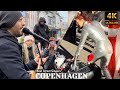 Street singers in copenhagen 4k walking street music and musicians denmark strget