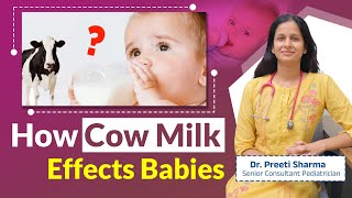 How Does Cow Milk Affect Babies || DR. Preeti Sharma || Ankura Hospital