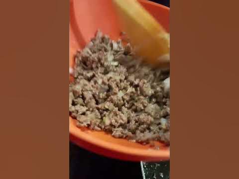 the easiest way to drain ground beef - YouTube