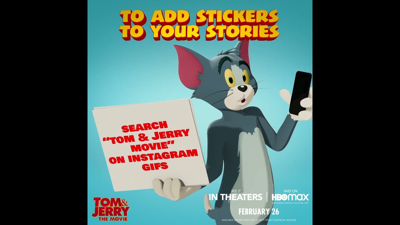 Tom and Jerry GIFs Stickers Tom Jerry - YouTube