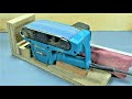 Самодельная платформа для ленточной шлифмашины ЛШМ Makita 9910 Belt sander stand