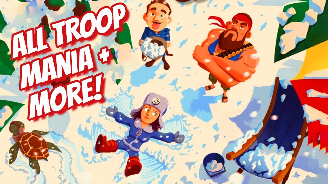 Merry Beachmas! All Troop Mania Fun!