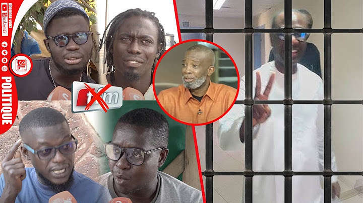 Badara Gadiaga envoyé en pr!son réaction virulente des sénégalais "ay kadou you niaw,nagn teutie Tfm