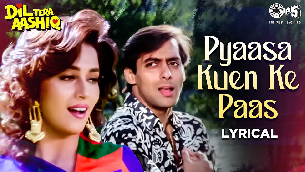 Pyaasa Kuen Ke Paas Aata Hai   Lyrical  Dil Tera Aashiq  Udit Narayan  90s Hits