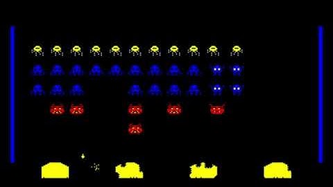 Superinvaders (Acornsoft space invaders clone) BBC Micro game