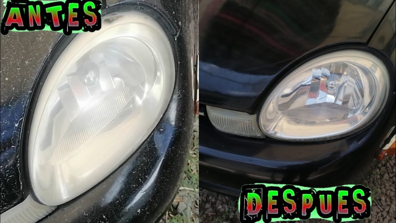 Cómo Pulir los faros de un coche (Lo que nadie hace después de barnizar)☑ 