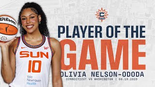 Connecticut vs Washington Player of the Game: Olivia Nelson-Ododa