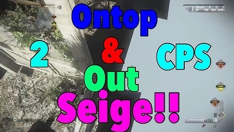 Call Of Duty Ghost: Ontop and Out Of Seige!!! With 2 Care-Packages *Glitch Tutorial*