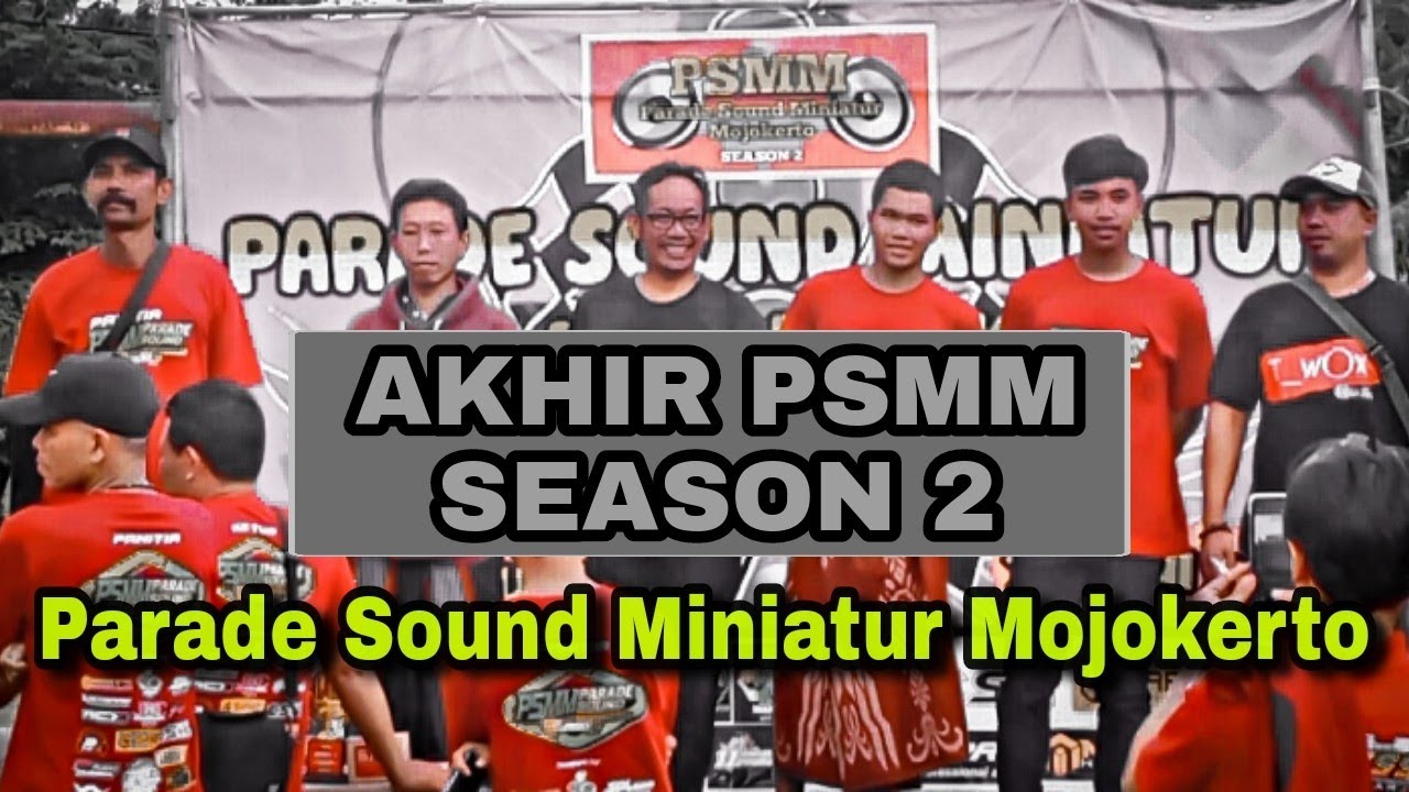 DAFTAR PEMENANG AJANG  BALAP SOUND MINIATUR  PSMM SEASON 2 MOJOKERTO