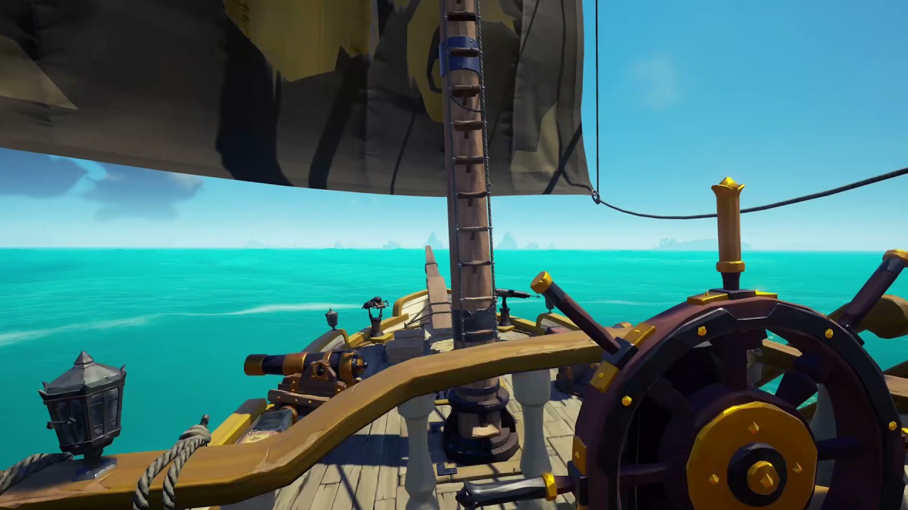 Sea Of Thieves. Better clip of the Fort of Fortune horn.