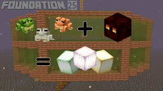 Froglight Farming (Foundation E25|Minecraft Java 1.21 Let's Play)