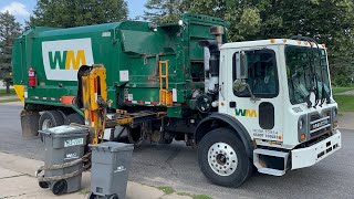 Waste Management Mack Labrie Automizer Garbage Truck