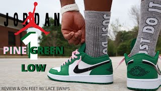 jordan pine green low