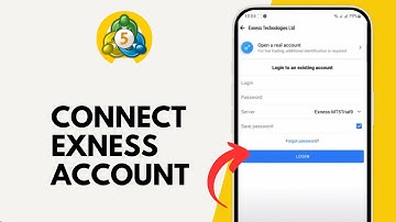 How to Connect Exness Account to MetaTrader 5